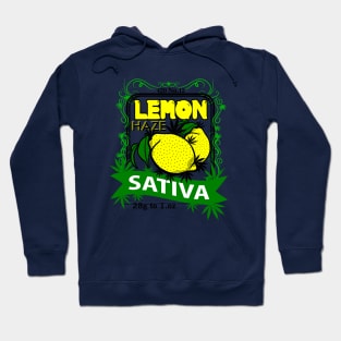 Lemon Haze 420 Strain Logo Hoodie